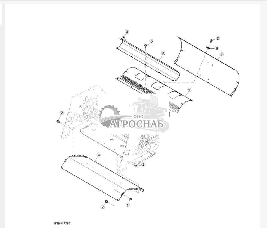 Корпус вентилятора 